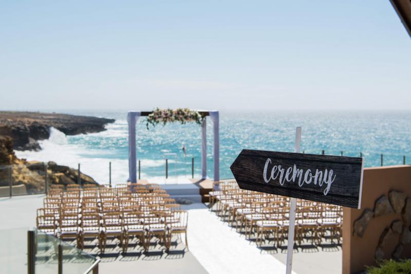 Oceanfront Weeding Ceremony at Arriba by the sea