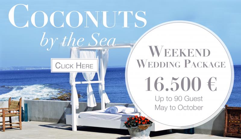 coconuts wedding package portugal